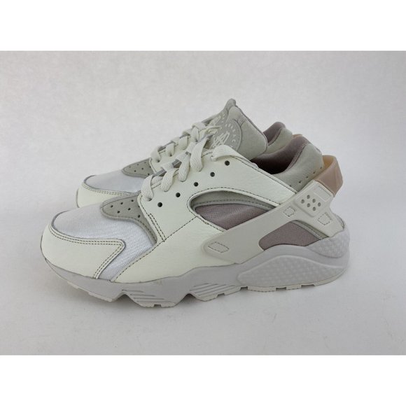 Nike Air Huarache Sail Light Bone Women's Sneakers Shoes White Cream - Picture 11 of 12